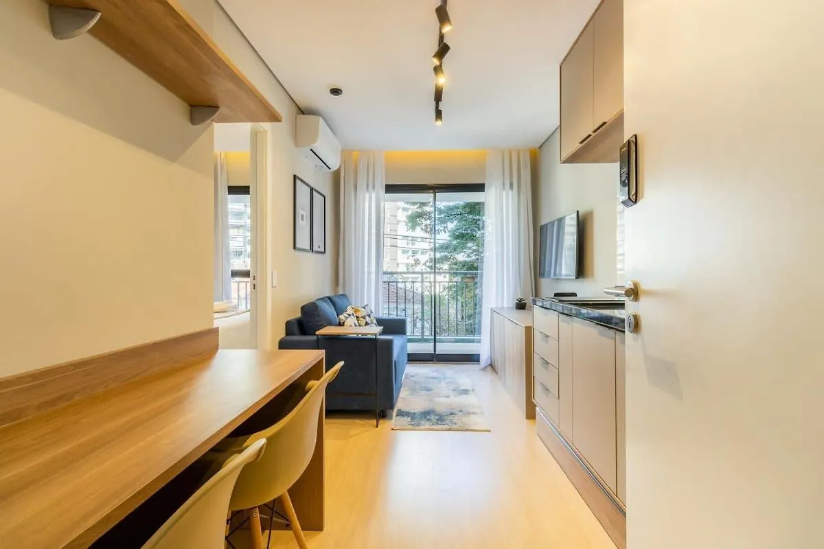 Apartment Bhomy V Madalena - Ap C Suite E Varanda Meyer210 Sao Paulo